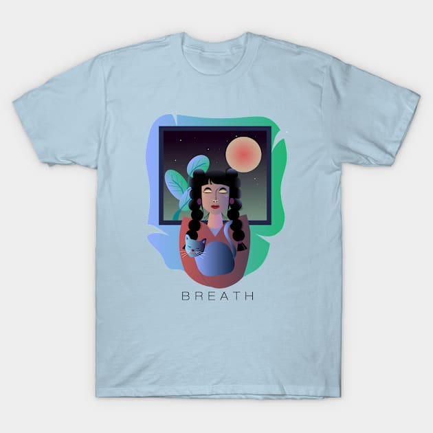 BREATH T-Shirt by dezintegracija